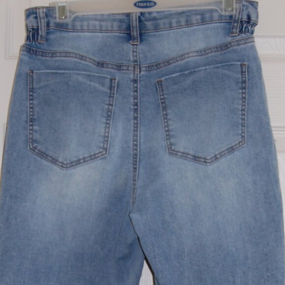 Vanilla Star High-Rise Blue Jeans, Elastic Waist (28"+), Size 7/28W - Picture 4 of 7